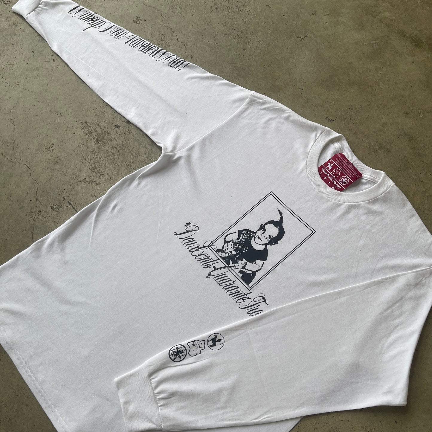 LONGSLEEVE "BABYGUN" BLANC