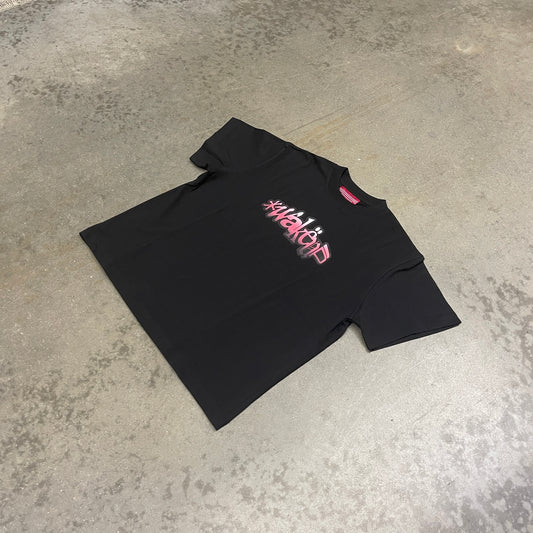 "WAKEUP+GRADIENT"TEE