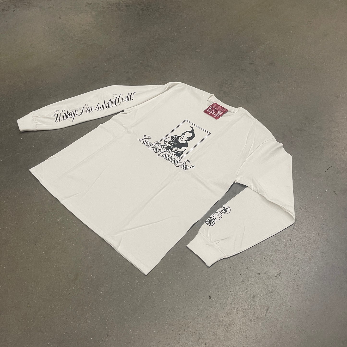 LONGSLEEVES "FANCY 243" BLANC